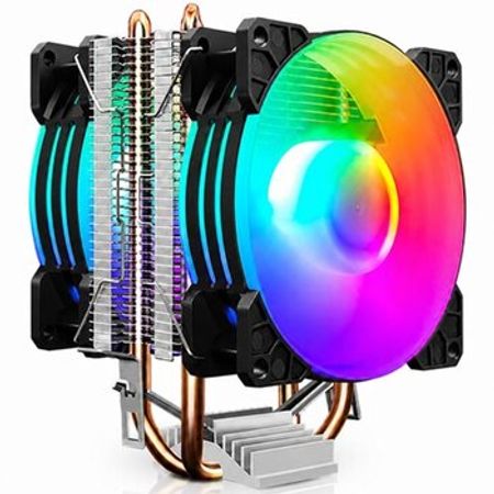 CPU Kuler Coolmoon MX6 Rgb Rainbow – Bakı – ucuztap.az