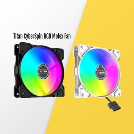 Titan CyberSpin RGB Molex Fan – Bakı – ucuztap.az