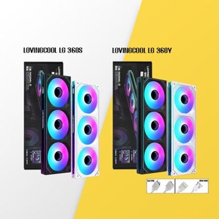 LovingCool LG360 Triple Argb Case Fan with RPM Monitor – Bakı – ucuztap.az