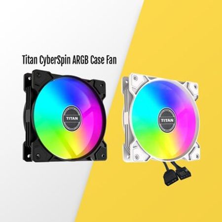 Titan CyberSpin ARGB Case Fan – Bakı – ucuztap.az
