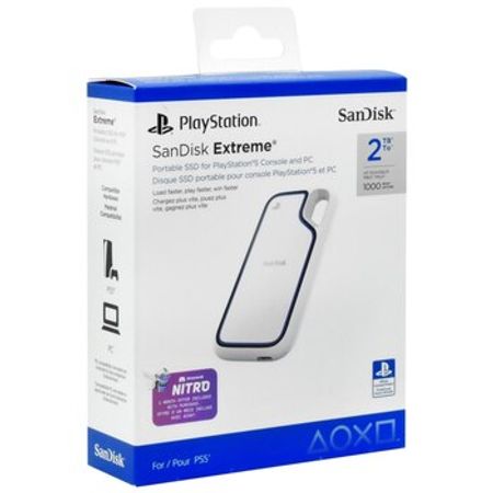 SanDisk 2TB Extreme USB 3.2 Gen 2 external SSD for PlayStation 5 – Masaüstü kompüterlər – ucuztap.az