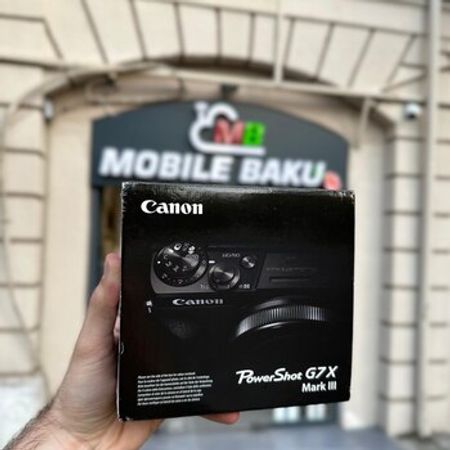 Fotoaparat Canon PowerShot G7 X Mark III – Bakı – ucuztap.az