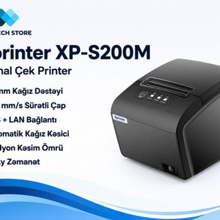 Çek Printeri Xprinter XP-S200M – Bakı – ucuztap.az