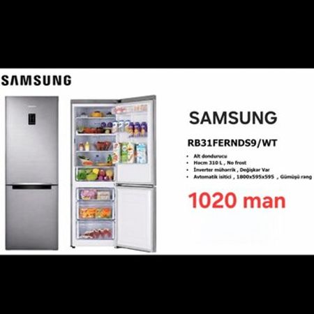 Soyuducu Samsung RB31FERNDS9/WT – Soyuducular – ucuztap.az