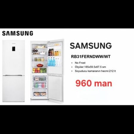 Soyuducu Samsung RB31FERNWWD/WT – Soyuducular – ucuztap.az