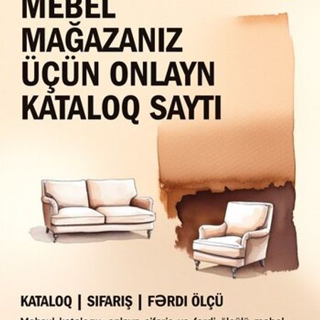 Mebel mağazaları üçün veb sayt hazırlanması – Bakı – ucuztap.az