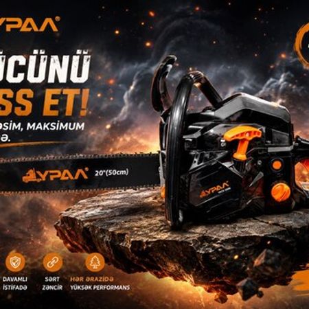 Ural 20 (50 sm) yanacaqlı mühərrikli mişar – Təmir və tikinti – ucuztap.az