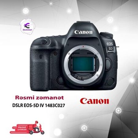 Fotoaparat Canon EOS 5D Mark IV body AC1483C027AA-D DSLR – Foto texnika – ucuztap.az