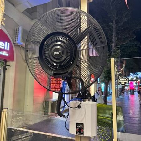 Divardan asma su vuran sərinkeş İndustrial Fan – Bakı – ucuztap.az