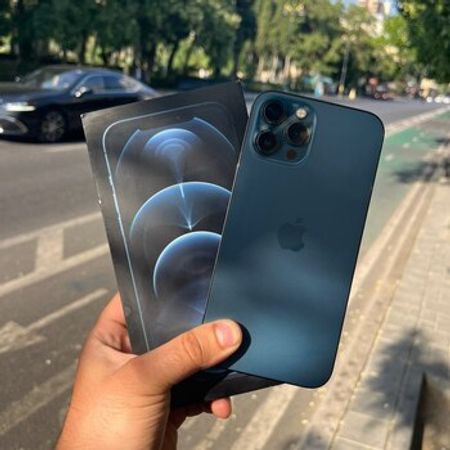 Apple iPhone 12 Pro Max Pacific Blue 128GB/6GB – Bakı – ucuztap.az