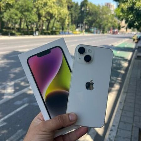 Apple iPhone 14 Starlight 128GB/6GB – Bakı – ucuztap.az