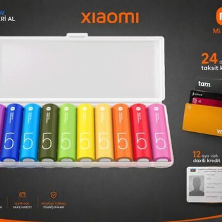 Xiaomi Rainbow Batteries AA (10 ədəd) – Masaüstü kompüterlər – ucuztap.az