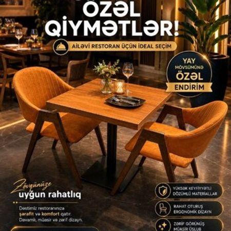 Masa və oturacaqlar – Bakı – ucuztap.az