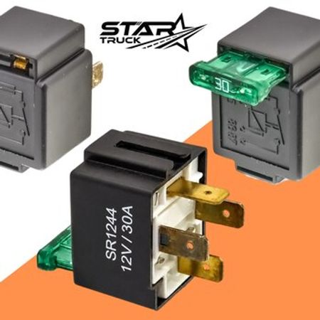 SR1244 12V 30A Sigortalı Rele – 4 ayaqlı avtomobil Rele – Bakı – ucuztap.az