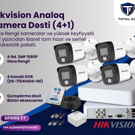 Hikvision analoq kamera dəsti – Bakı – ucuztap.az