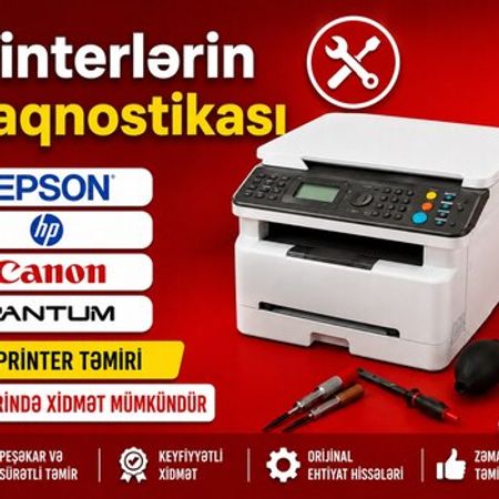 Printerlərin diaqnostikası – Bakı – ucuztap.az
