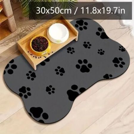 Yem qabı üçün xalça, boz, 30x50 sm – Bakı – ucuztap.az