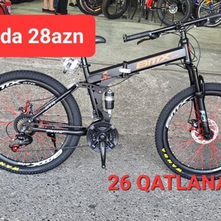 BMX 26 qatlanan velosiped – Velosipedlər – ucuztap.az