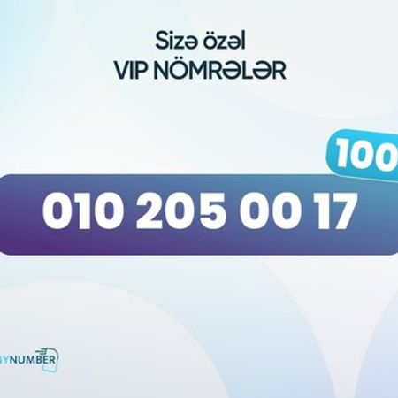 Azercell nömrə – (010) 205-00-17 – Nömrələr və SİM-kartlar – ucuztap.az