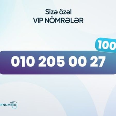 Azercell nömrə – (010) 205-00-27 – Nömrələr və SİM-kartlar – ucuztap.az