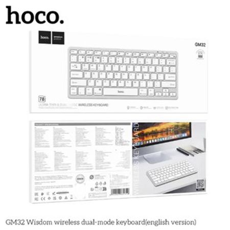 HOCO GM32 Simsiz Klaviatura White – Bakı – ucuztap.az