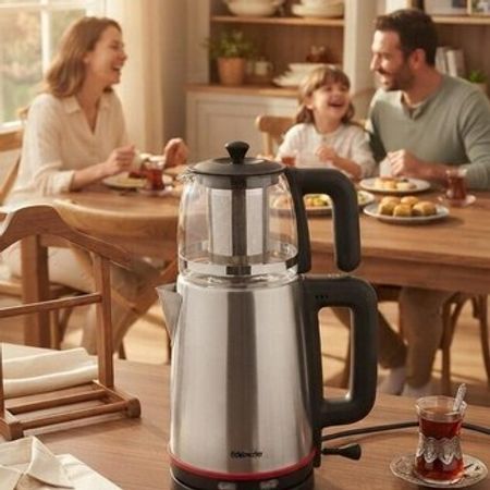 Samovar tipli çay dəsti Goldmaster GM7375 – Bakı – ucuztap.az
