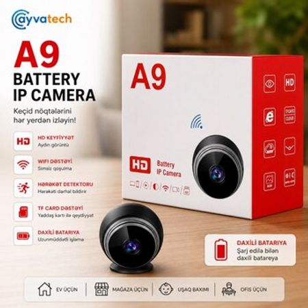 A9 Mini Wi-Fi Kamera – Bakı – ucuztap.az