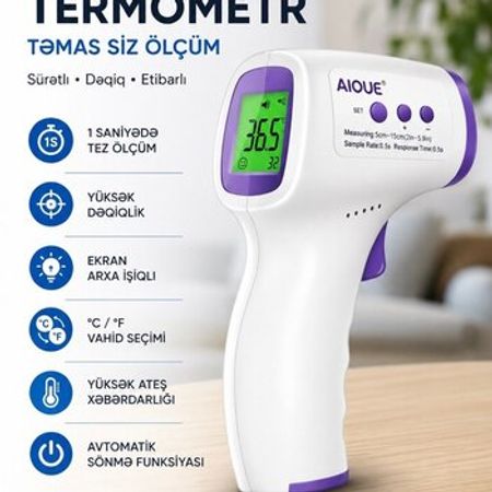 Təmassız Rəqəmsal Termometr – Bakı – ucuztap.az