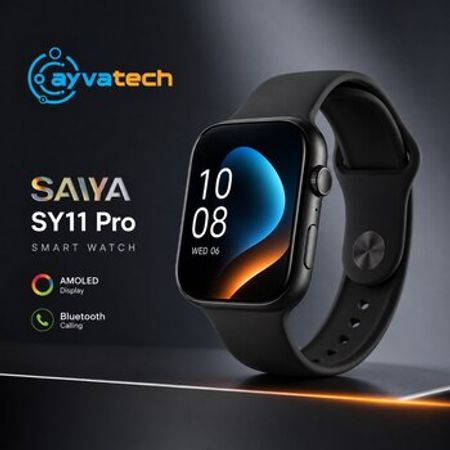 SY11 Pro Smart Saat – AMOLED Ekran | Bluetooth Zən – Bakı – ucuztap.az