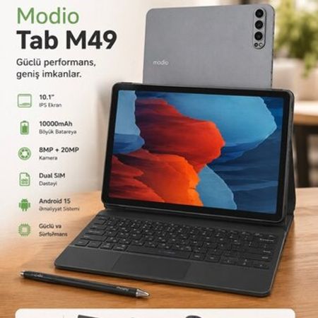 Modio M49 Planşet – 12GB RAM | 512GB Yaddaş | Klav – Bakı – ucuztap.az
