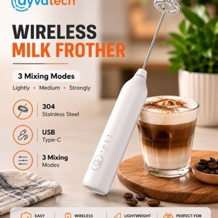 Wireless Milk Frother – USB Şarjlı Süd Köpükləndir – Bakı – ucuztap.az