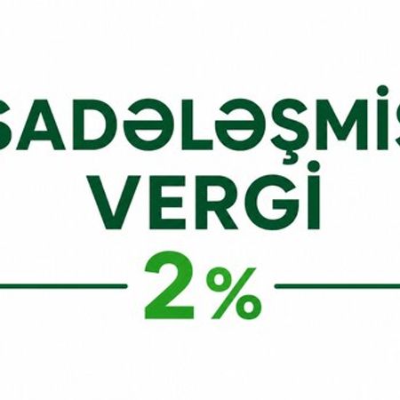 Sadələşdirilmiş vergi xidməti 2% – Bakı – ucuztap.az