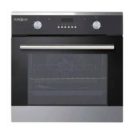 Quraşdırılan elektrik soba Eurolux EU-EO2451AGBD – 58 litr, 2900 Vt – Plitələr – ucuztap.az
