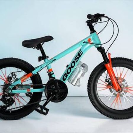 Dağ velosipedi GOOSE 20-MS-21S, 20 düym, firuzəyi-narıncı – Velosipedlər – ucuztap.az