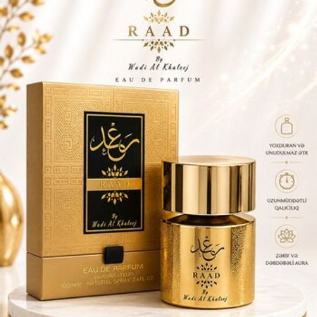 Wadi Al Khaleej Raad Eau de Parfum – Sağlamlıq və gözəllik – ucuztap.az