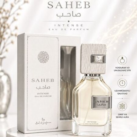Saheb Intense Eau de Parfum – Sağlamlıq və gözəllik – ucuztap.az