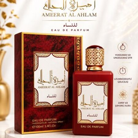 Ameerat Al Ahlam Eau de Parfum – Sağlamlıq və gözəllik – ucuztap.az