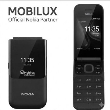 Nokia 2720 Flip Black 4GB – Bakı – ucuztap.az