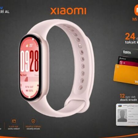Xiaomi Mi Band 10 Mystic Rose – Bakı – ucuztap.az