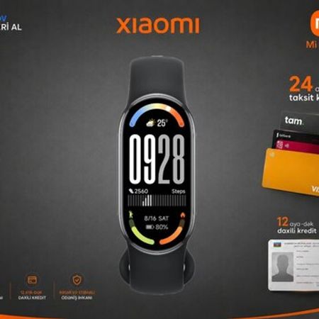 Xiaomi Mi Band 10 Midnight Black – Bakı – ucuztap.az