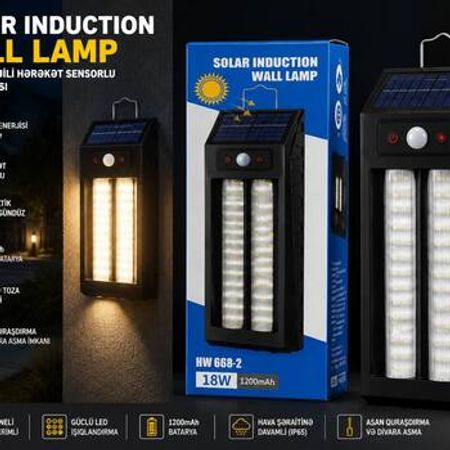 Divar fanarı HW-668-2 – Ev və bağ üçün işiqlandırma – ucuztap.az