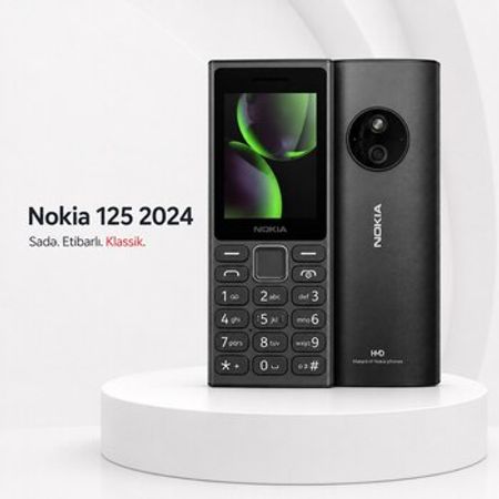 Nokia 125 Black – Bakı – ucuztap.az