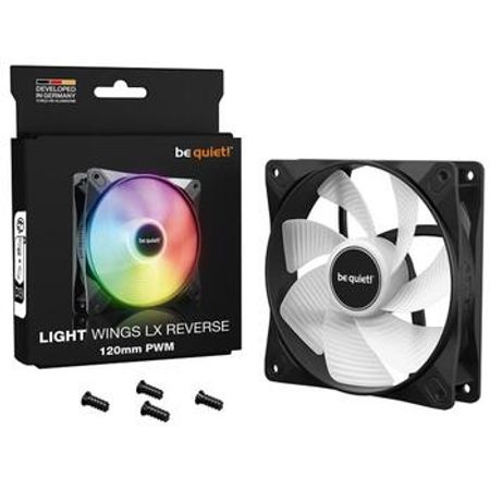 Case Fan Be Quiet BL132 LIGHT WINGS LX 120mm, PWM REVERSE BLACK – Bakı – ucuztap.az