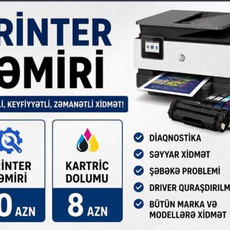 Printer təmiri – Texnika təmiri – ucuztap.az