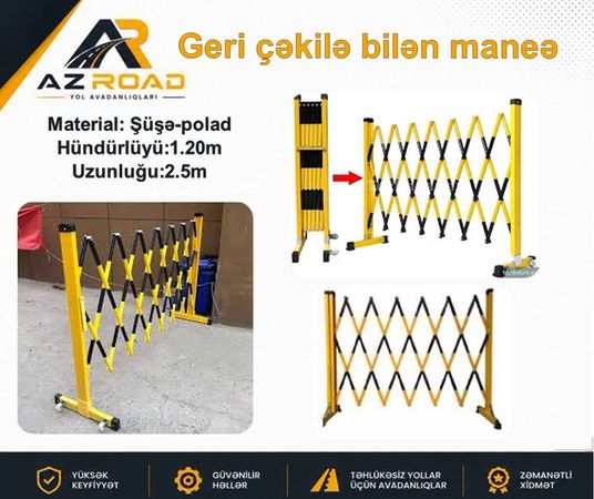 Geri Çəkiləbilən Maneə – Təmir və tikinti – ucuztap.az