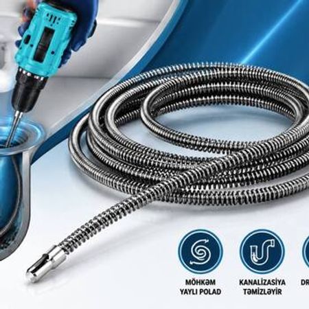 Kanalizasiya trosu drelə keçən 10 m – Bakı – ucuztap.az