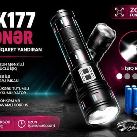 Fənər ağır siqaret yandıran AK177 – Bakı – ucuztap.az