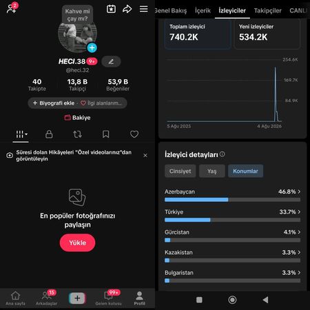 Tik Tok Səhifəsi – Oyunlar, pultlar və proqramlar – Qəbələ – ucuztap.az
