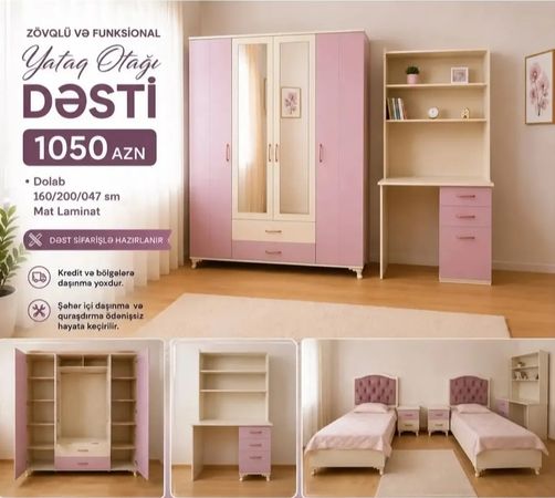 Gənc mebeli – Uşaq mebeli – ucuztap.az