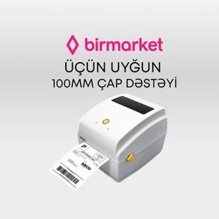 Xprinter 428B - 100MM Çap Dəstəkli Barkod Printer – Bakı – ucuztap.az